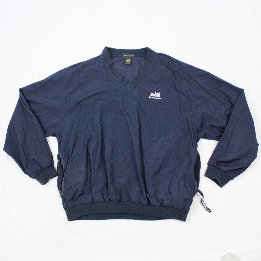 90's IZOD L Crewneck Men's Cable Knit RARE Pinetop